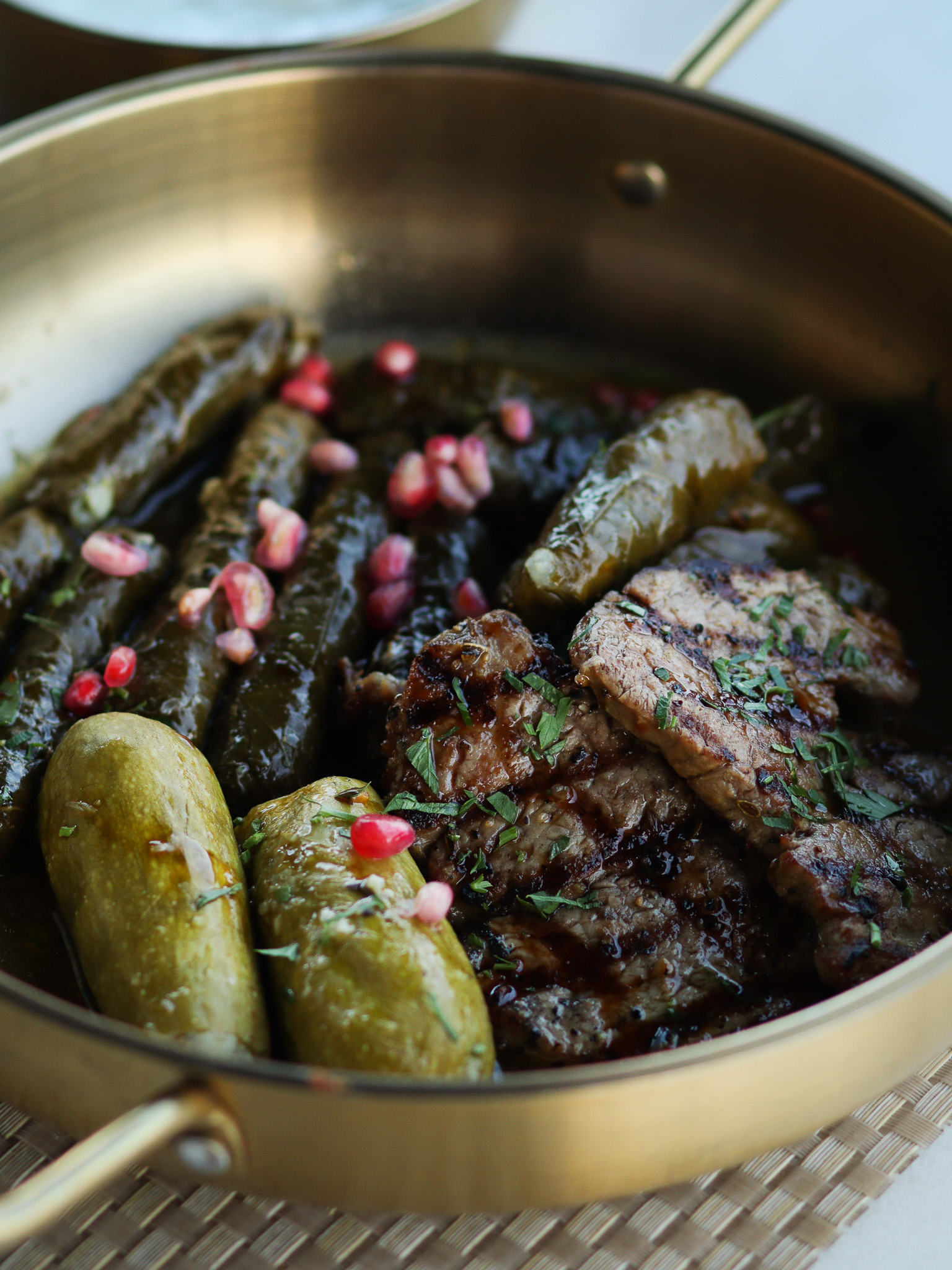 GRAPE LEAVES & ZUCCHINI